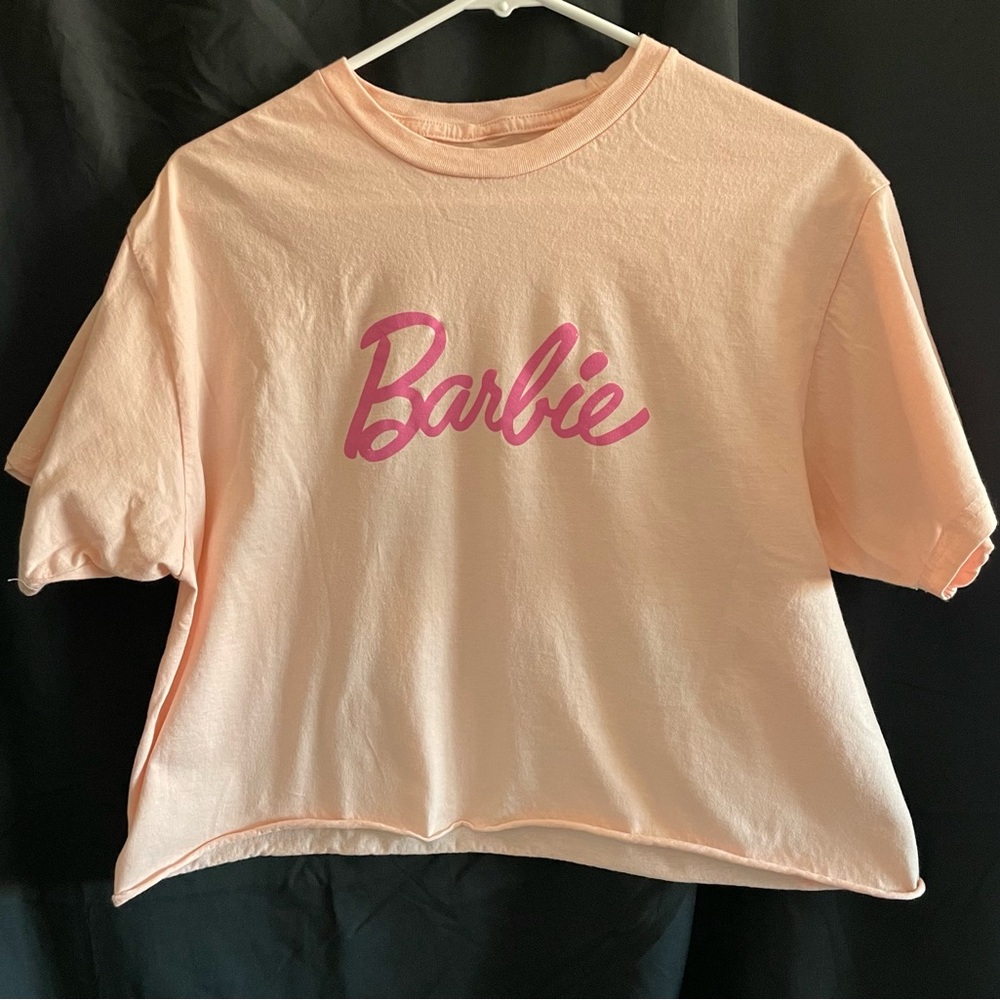 Barbie Pink Peach Logo Tee
